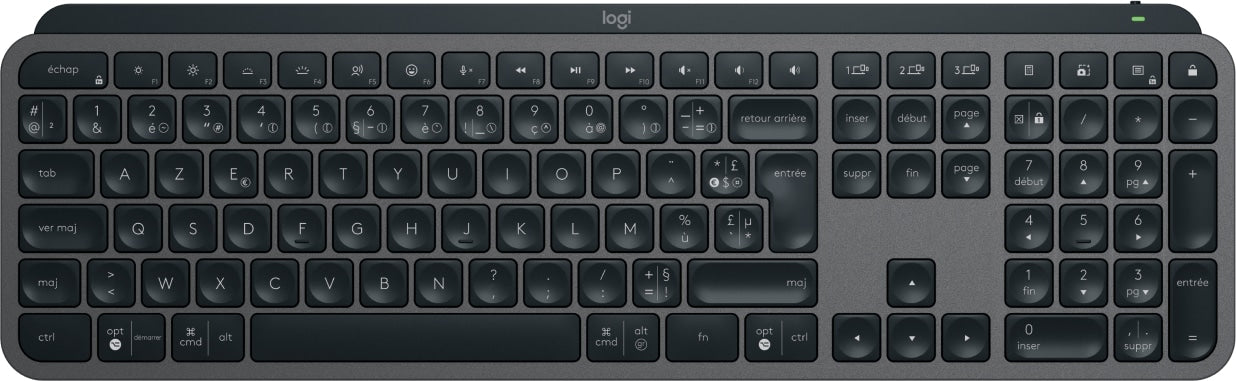 Clavier Sans Fil Bluetooth Logitech Mx Keys S Francais Azerty 920 011568 — Logitech au Maroc | Connecto.ma